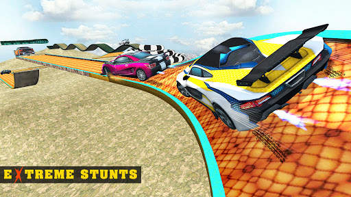 Extreme GT Racing Car Stunts Races screenshot 1