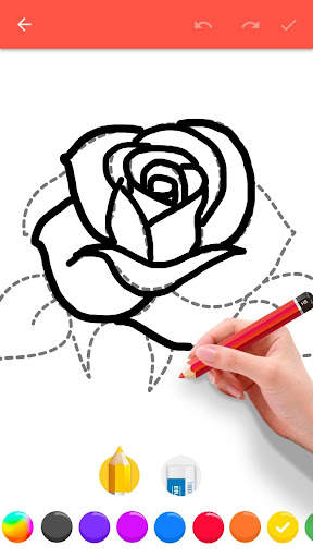 How To Draw Flowers screenshot 2