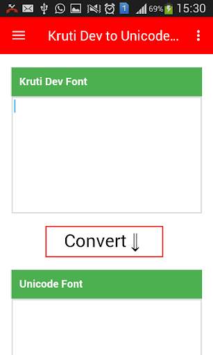 Kruti Dev to Unicode Convertor screenshot 6
