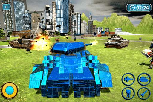 Transform Robot Action Game screenshot 2