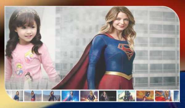 SuperGirl Photo frame screenshot 3
