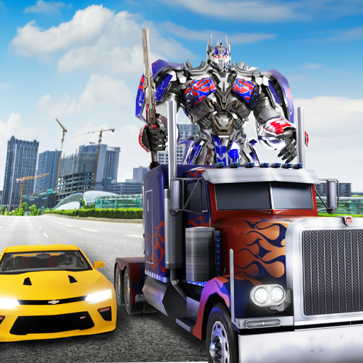 Police Robot Truck Transformer icon