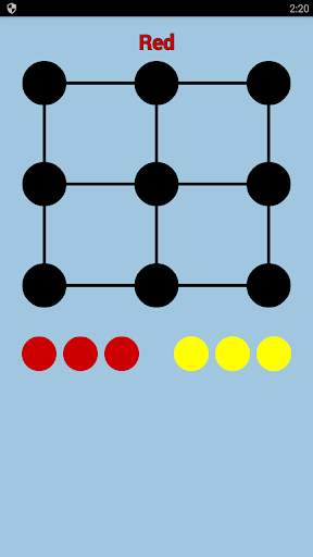 Three men's Morris (Three Games) screenshot 5