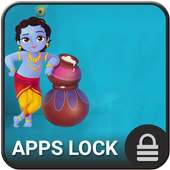 Bal Krishna AppLock Theme on 9Apps