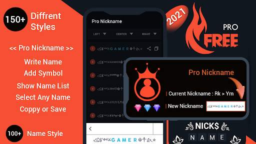 Nickname Generator : Fire Free Name Style Creator screenshot 3