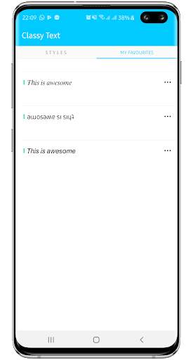 Awesome Stylish Fonts for Social Media Apps screenshot 2