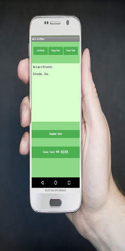 Écrire et envoyer par whatsapp screenshot 1