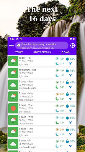 Weather - weather forecast screenshot 5