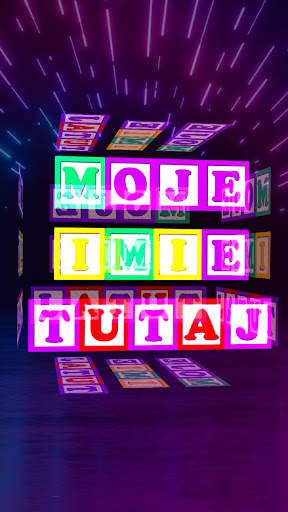 3D moje imię na żywo tapety screenshot 7