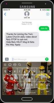 Keyboard for Rangers Emoji screenshot 5