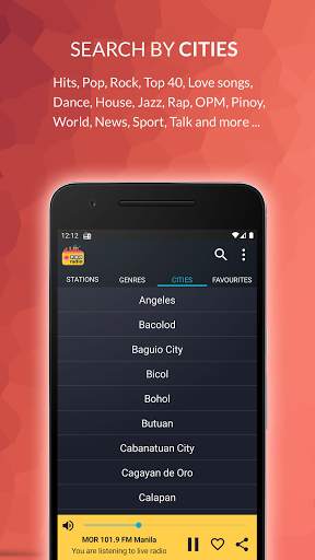 Pro Radio Live - Philippines Online Radio Stations screenshot 3