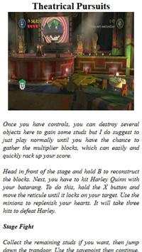Guide for Lego Batman 2 DC screenshot 1