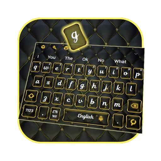 Black Gold Keyboard 10001004