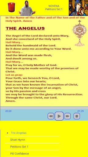 Rosary Novena Audio Offline Litany & Divine Mercy screenshot 7