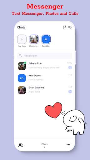 Green SMS Messenger screenshot 1