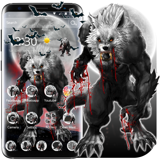Horror Bloody Werewolf Theme icon