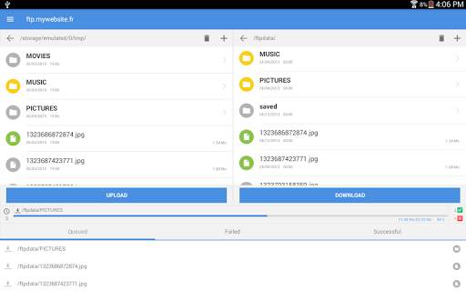 WM FTP Client screenshot 5
