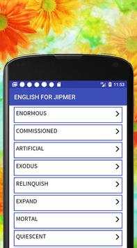 English for JIPMER screenshot 2