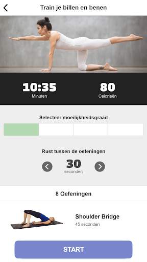 Pilates Oefeningen voor Thuis screenshot 5