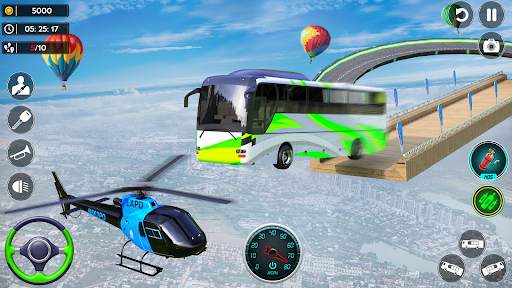 Impossible Bus Stunt Game 2023 screenshot 3