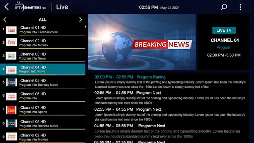 IPTV Smarters Pro screenshot 3