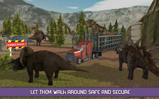Angry Dinosaur Zoo Transport स्क्रीनशॉट 2
