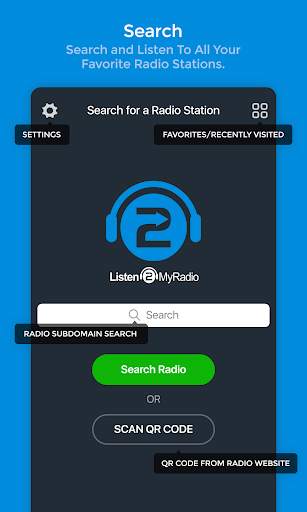 Listen2MyRadio 1 تصوير الشاشة
