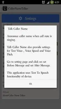 Caller Name Talker screenshot 4