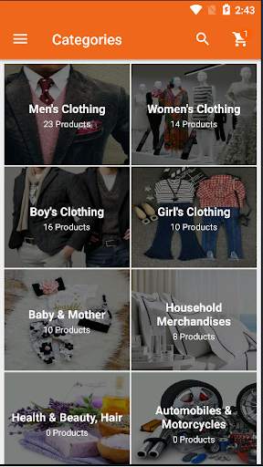 E-Commerce / Private shop  Android App screenshot 5