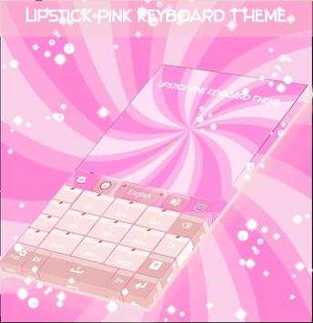 Lipstick Pink Keyboard Theme screenshot 5