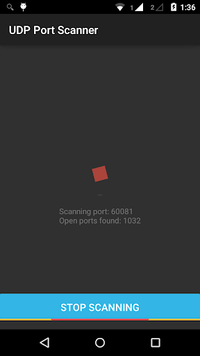 UDP Port Scanner Beta screenshot 2