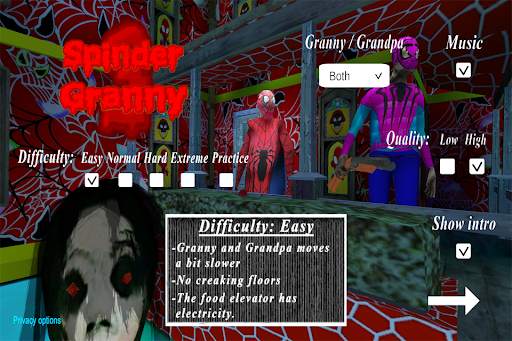 Horror Spinder Granny Mod: chapter 3 screenshot 5