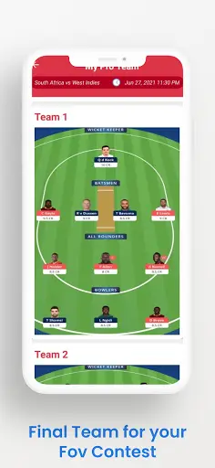 My Pro Team 11 Fantasy Team H2H Team Prediction 11 screenshot 4