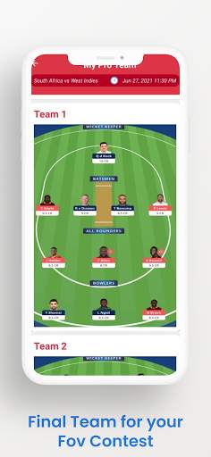 My Pro Team 11 Fantasy Team H2H Team Prediction 11 screenshot 4