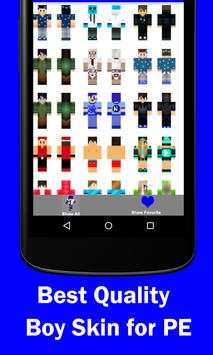 HD Boy Skins for Minecraft PE screenshot 2