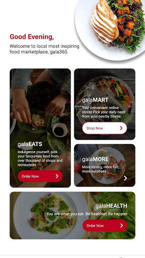 gala365 - galaEATS, galaHEALTH, galaMart, galaMore screenshot 2