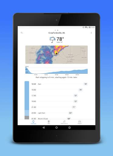 Dark Sky - Hyperlocal Weather скриншот 8