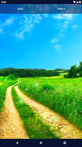 Green Spring Live Wallpaper screenshot 4