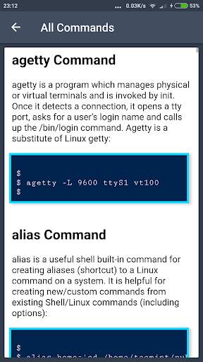 Unix Tutorial screenshot 8