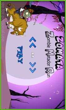 ZOMATA - Zombie Matador Run screenshot 3