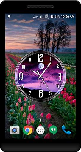 Night Clock Live Wallpaper screenshot 2