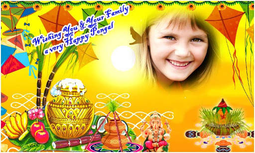 Happy Sankranti pongal Frames screenshot 5