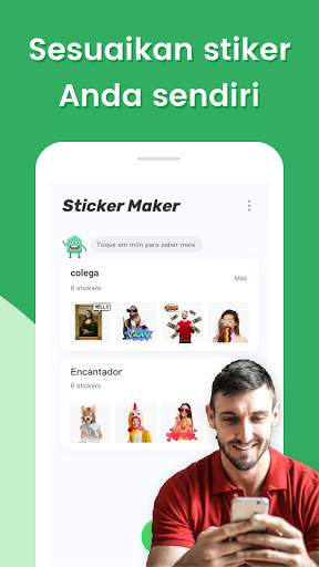 Sticker Maker WhatsApp sticker screenshot 2