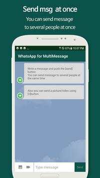 MultiMessage for Whatsapp screenshot 1