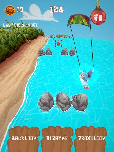 Kite Game - Daredevil Dan Flexifoil Kitesurf Sport screenshot 15