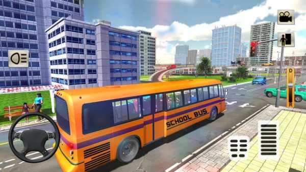 Modern City School Coach Bus Driving Simulator 17 screenshot 8
