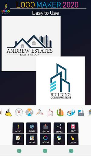 Logo Maker 2020 - Construction/Architecture Design screenshot 2