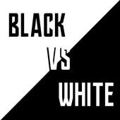 Black vs White icon