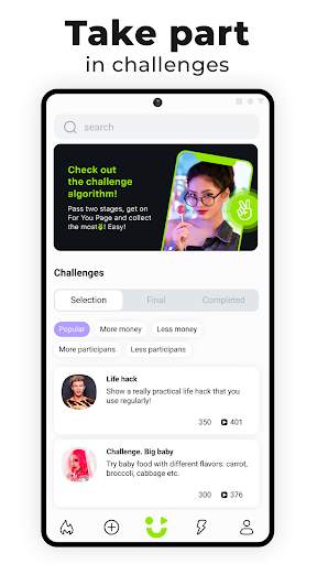 NUTSon: video social network screenshot 1