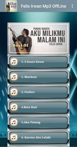 Felix Irwan Mp3 OffLine screenshot 1